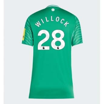 Billige Fotballdrakt Newcastle United Joe Willock #28 Replika Bortedrakt Dame 2025-26 Kortermet